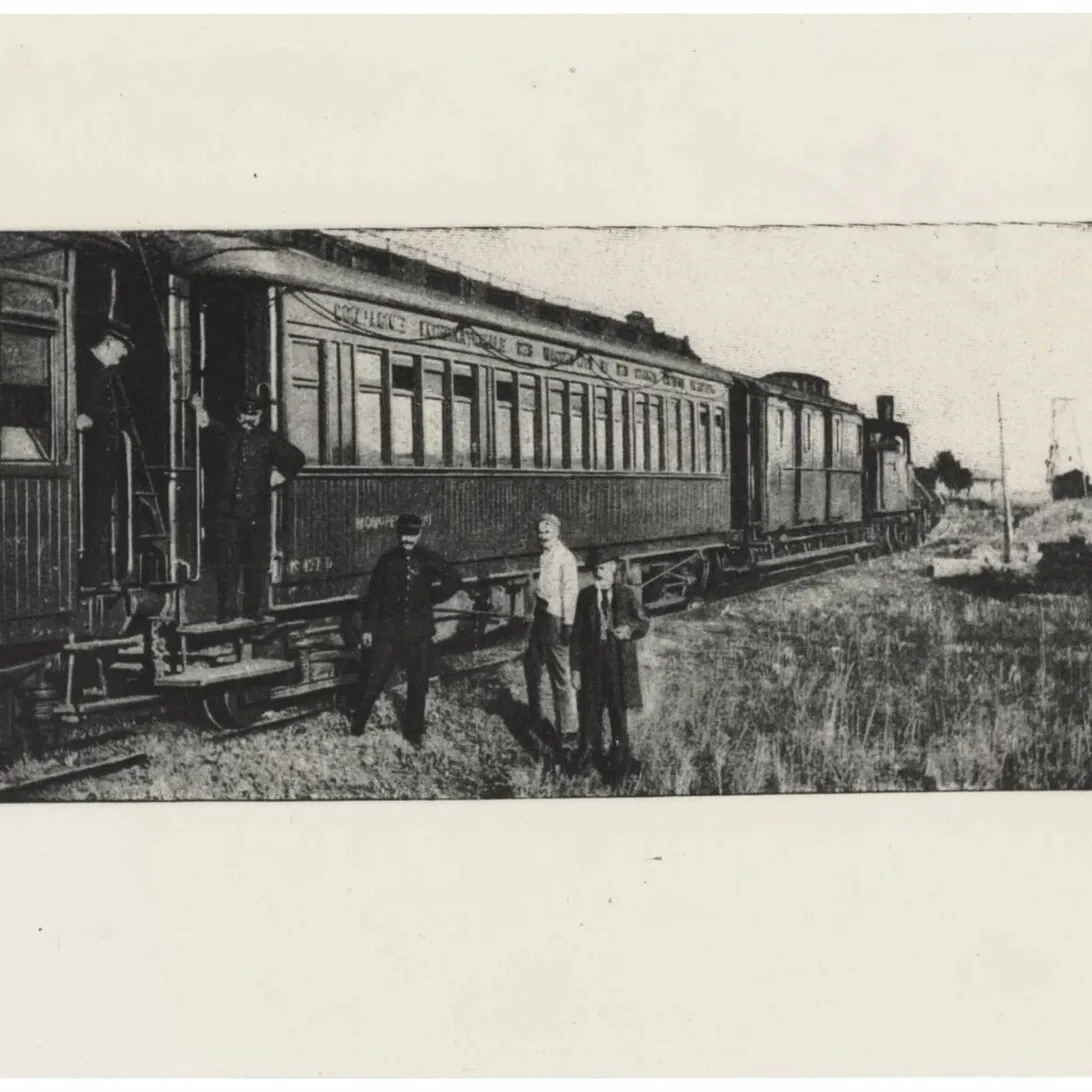Inaugural Orient Express departure Paris 1883