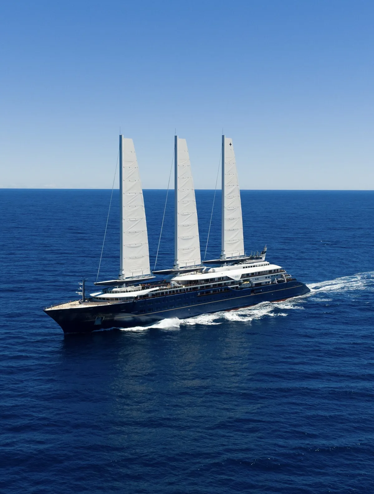 Orient Express Corinthian Yacht Exterior Sailing