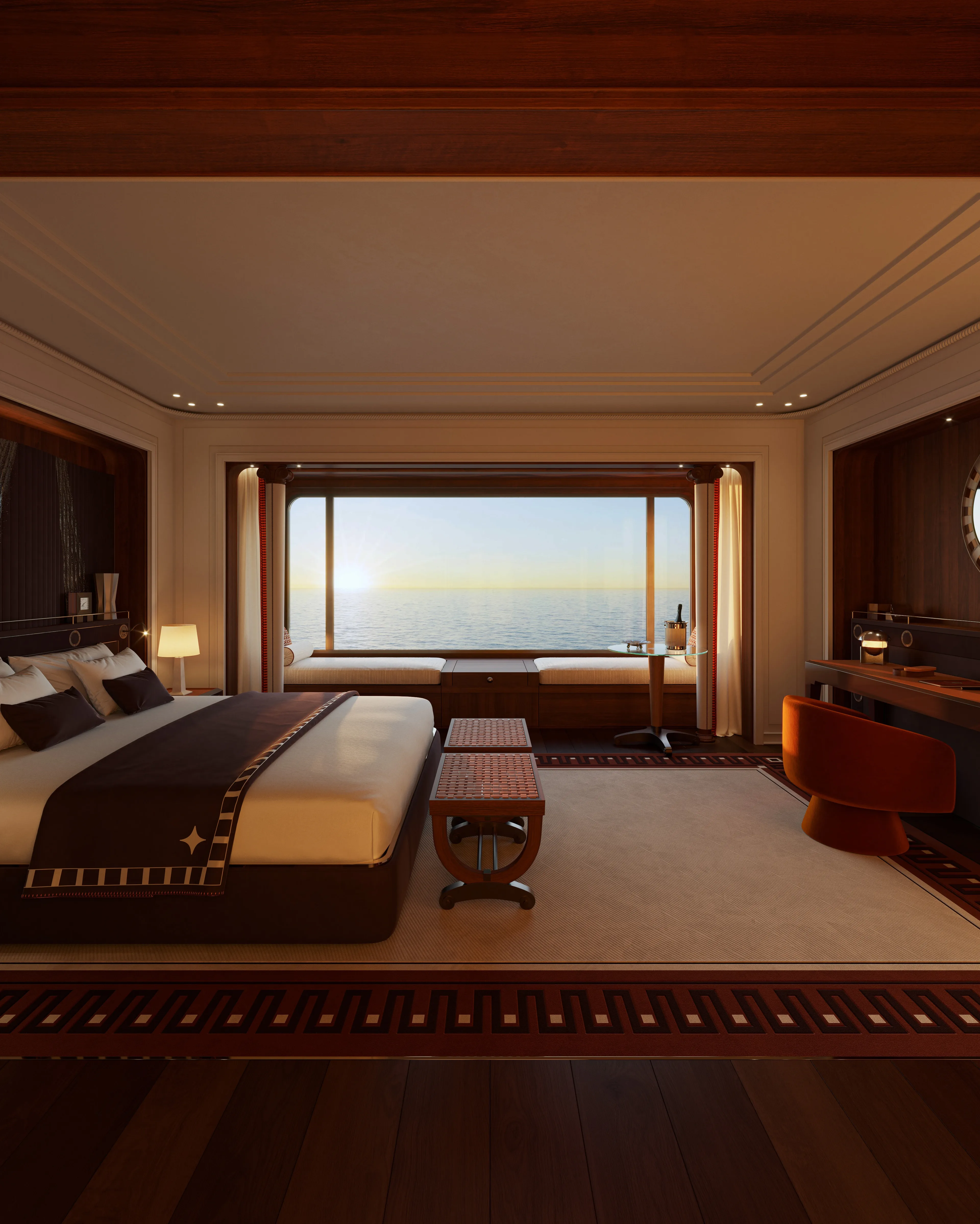 Luxury suite with Bay Window