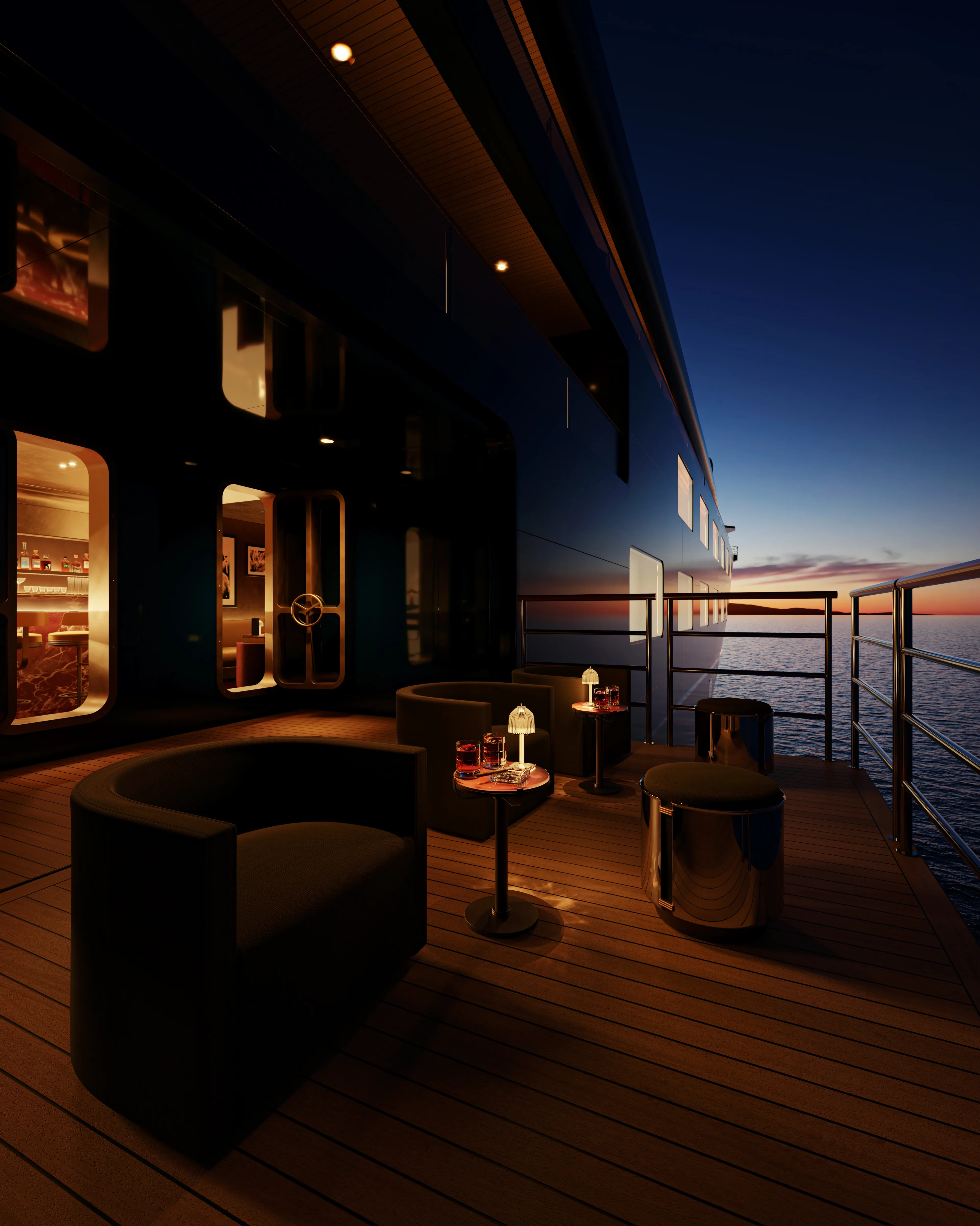 Le Speakeasy Bar outdoor terrace