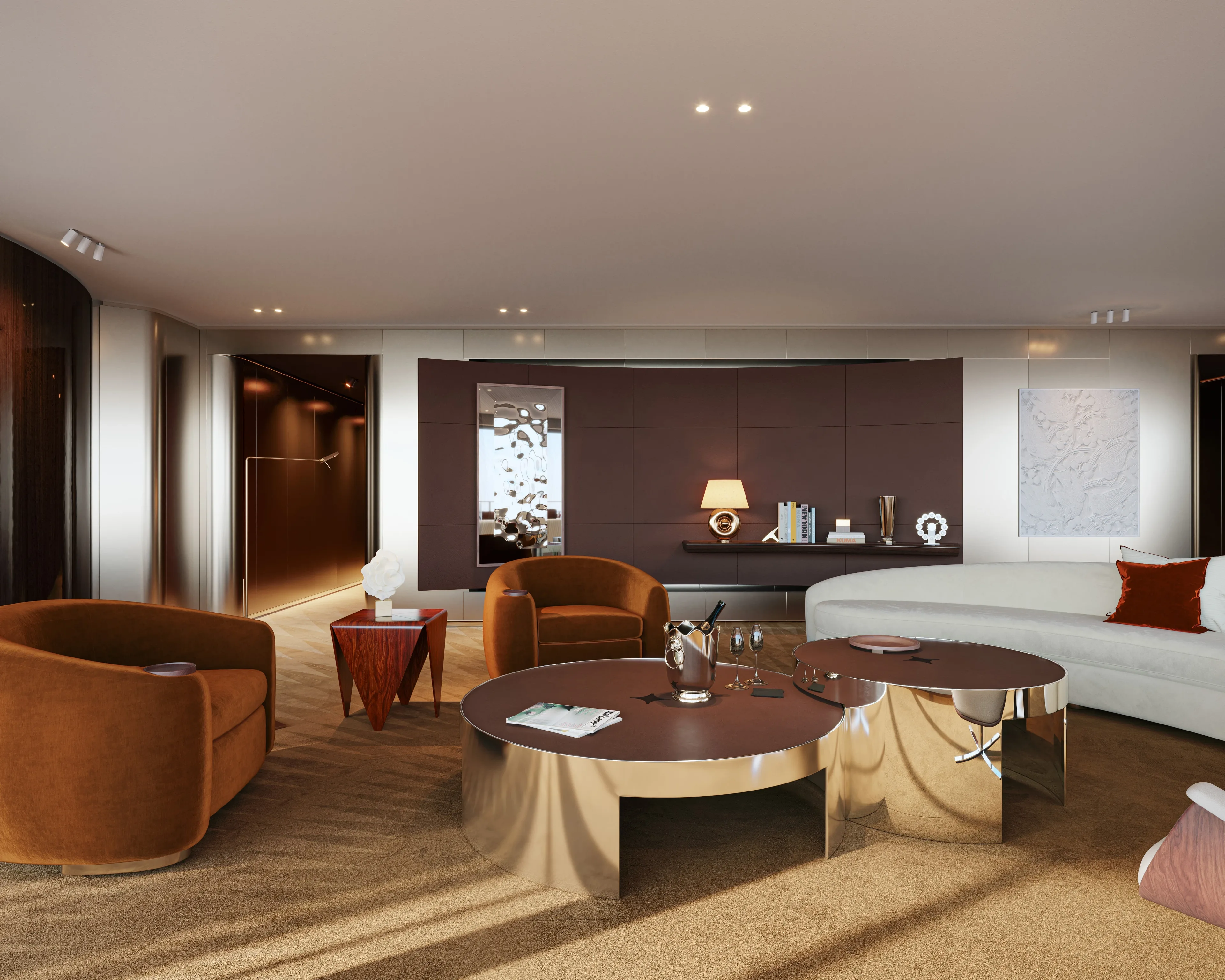 Luxury suite with living room