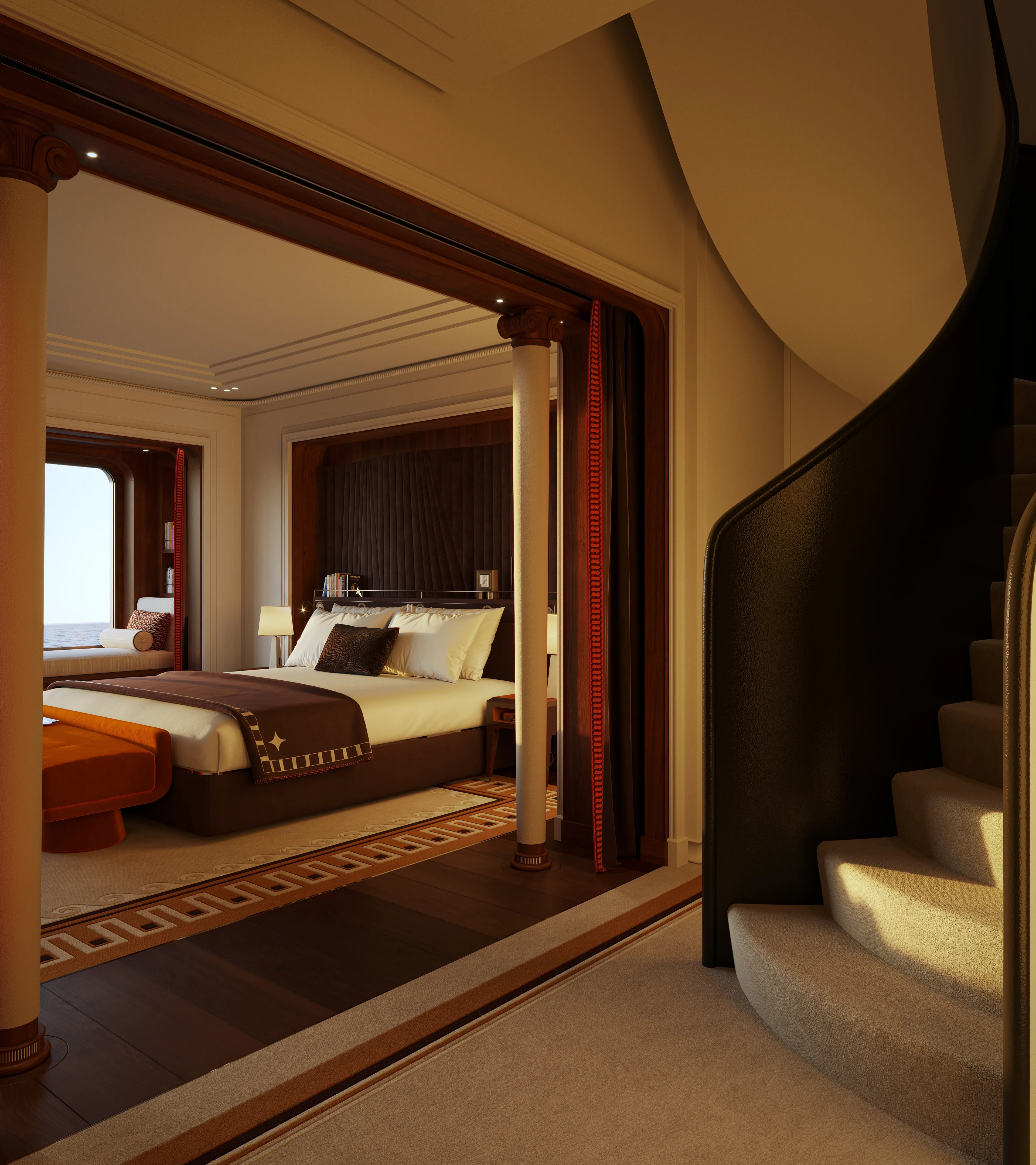 Duplex suite with sea view