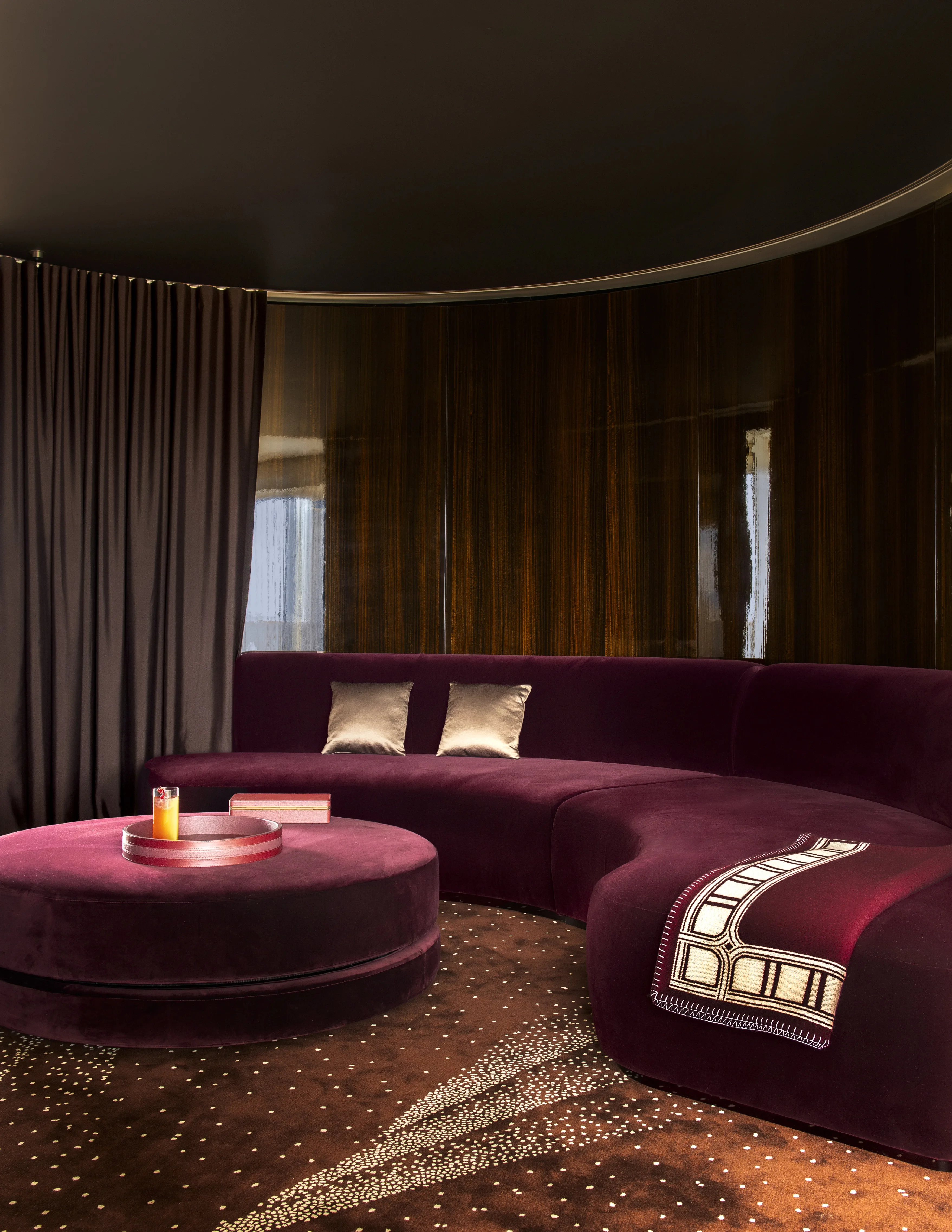 Luxury suite with TV room