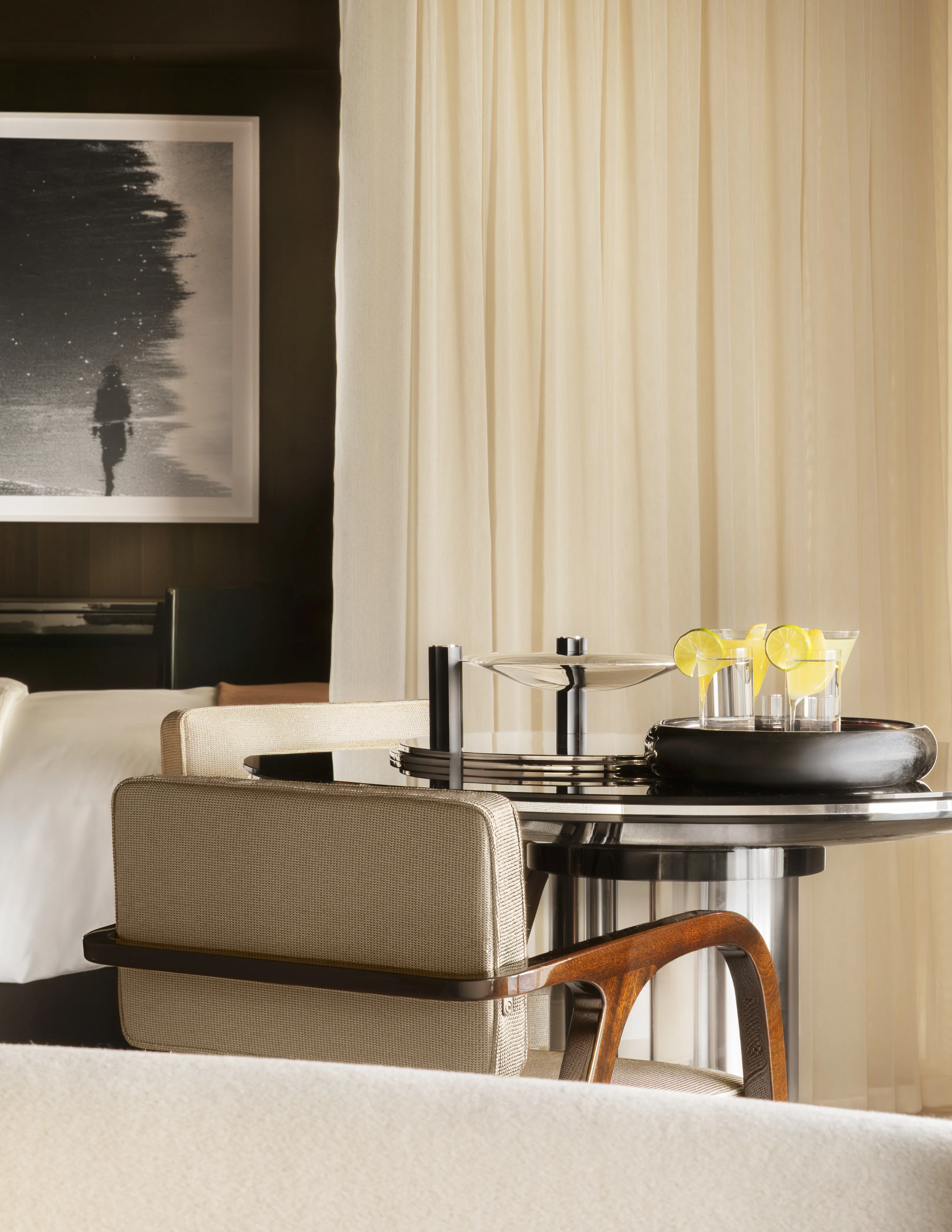 Luxury suite with dining room