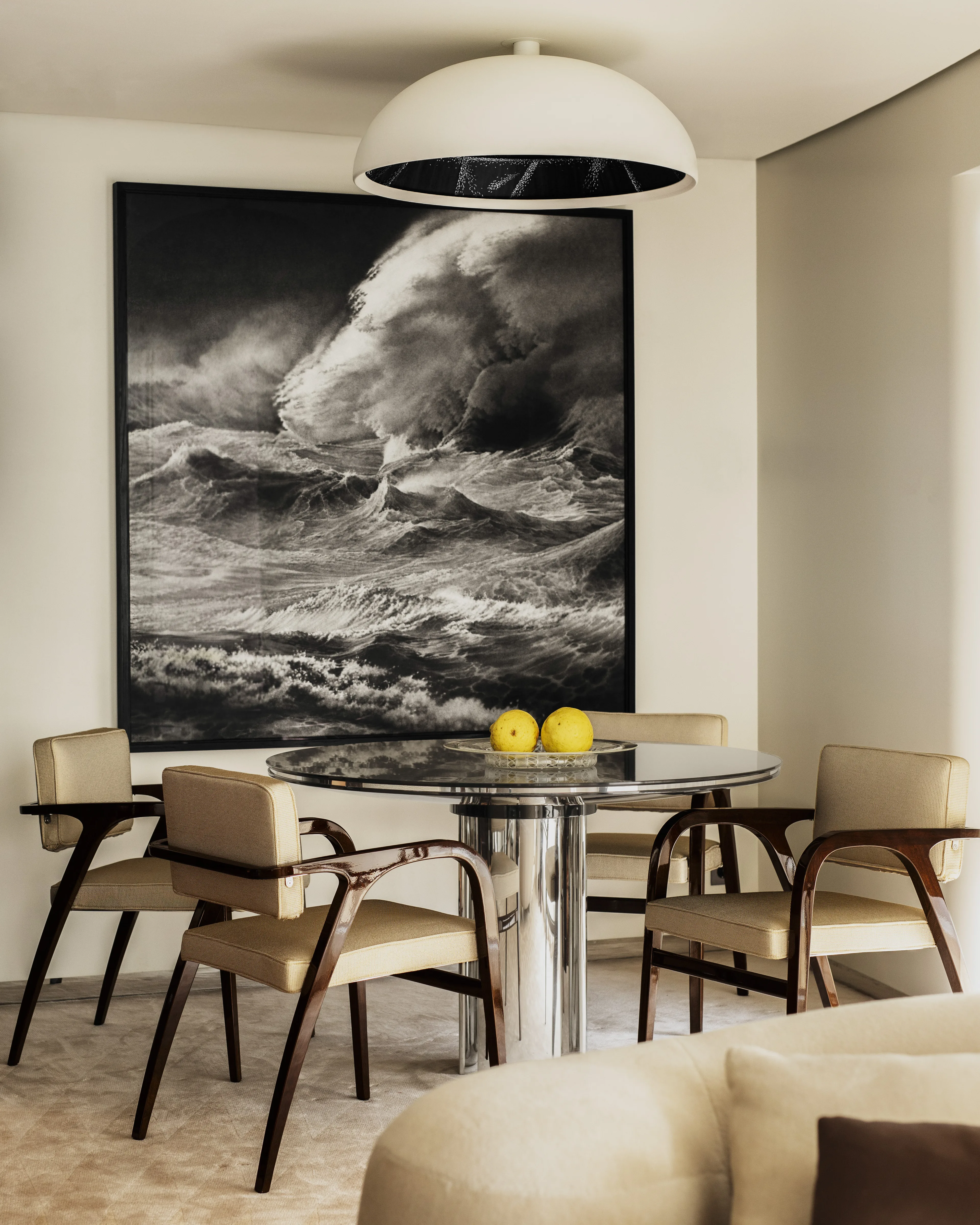 Luxury suite with dining room