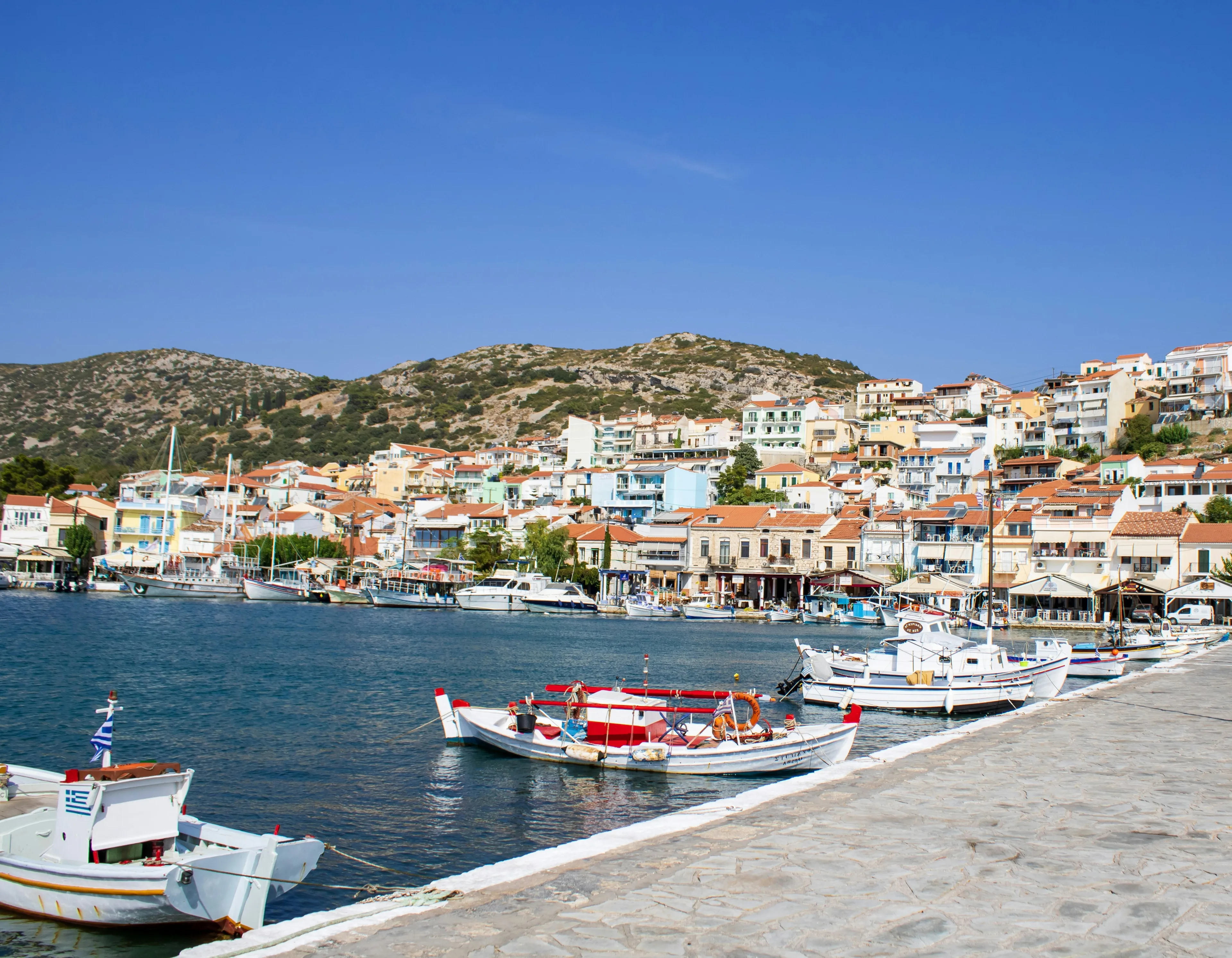 Greek port