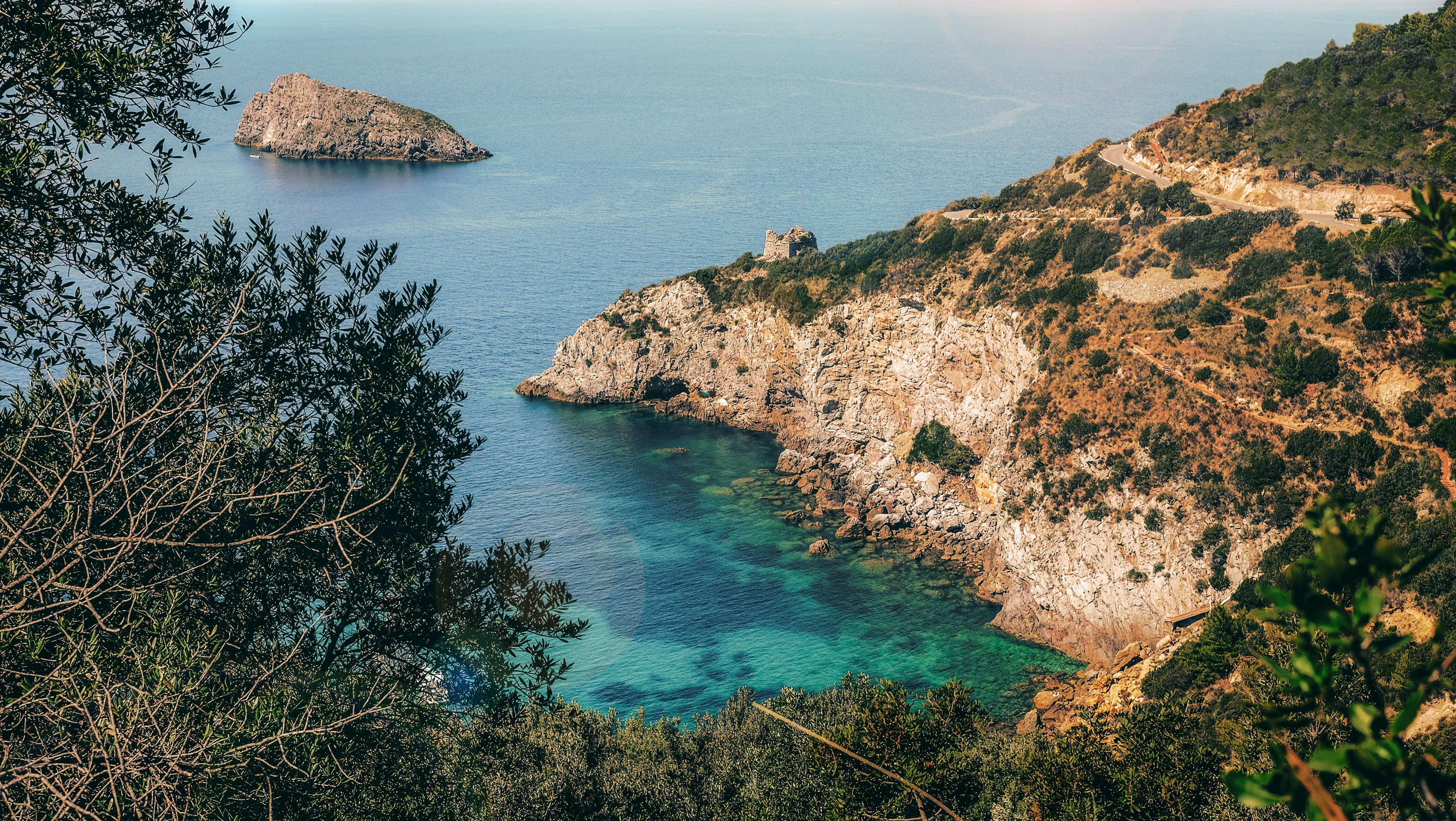 Monte Argentario coastline
