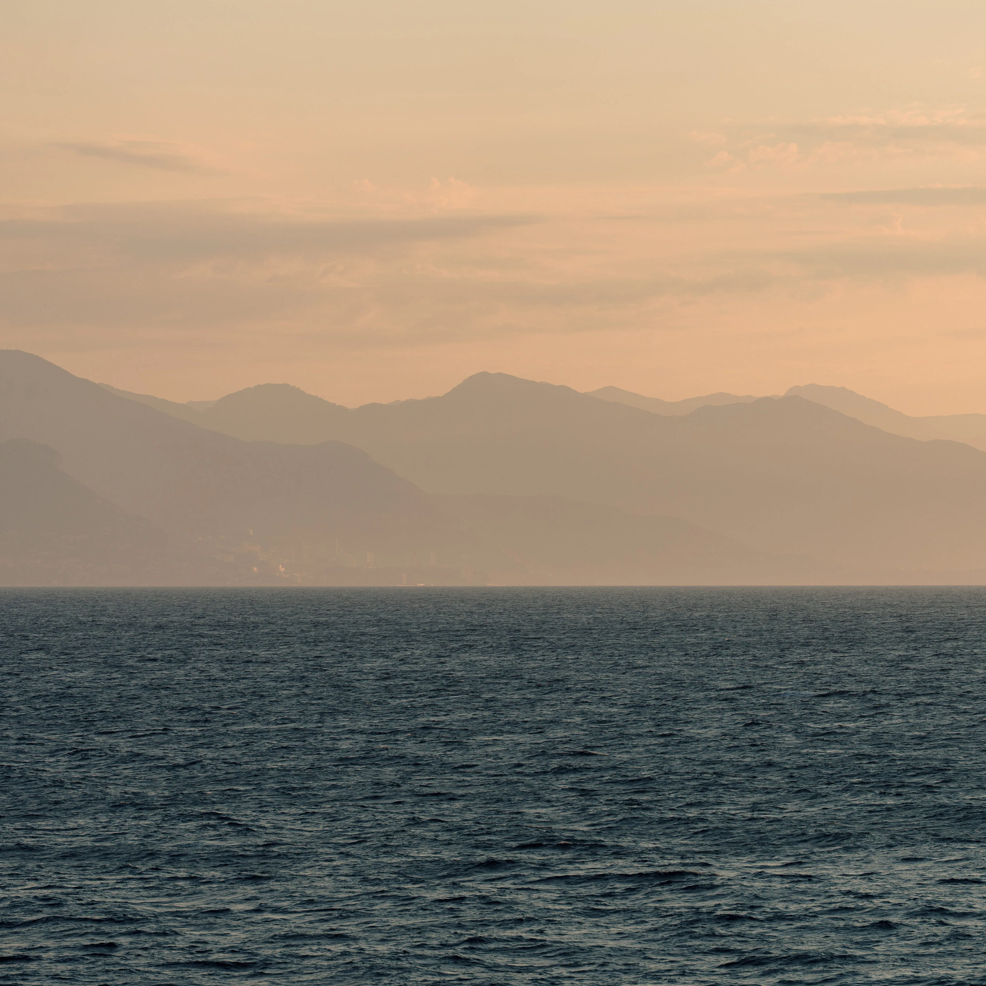 Coastline and sea view