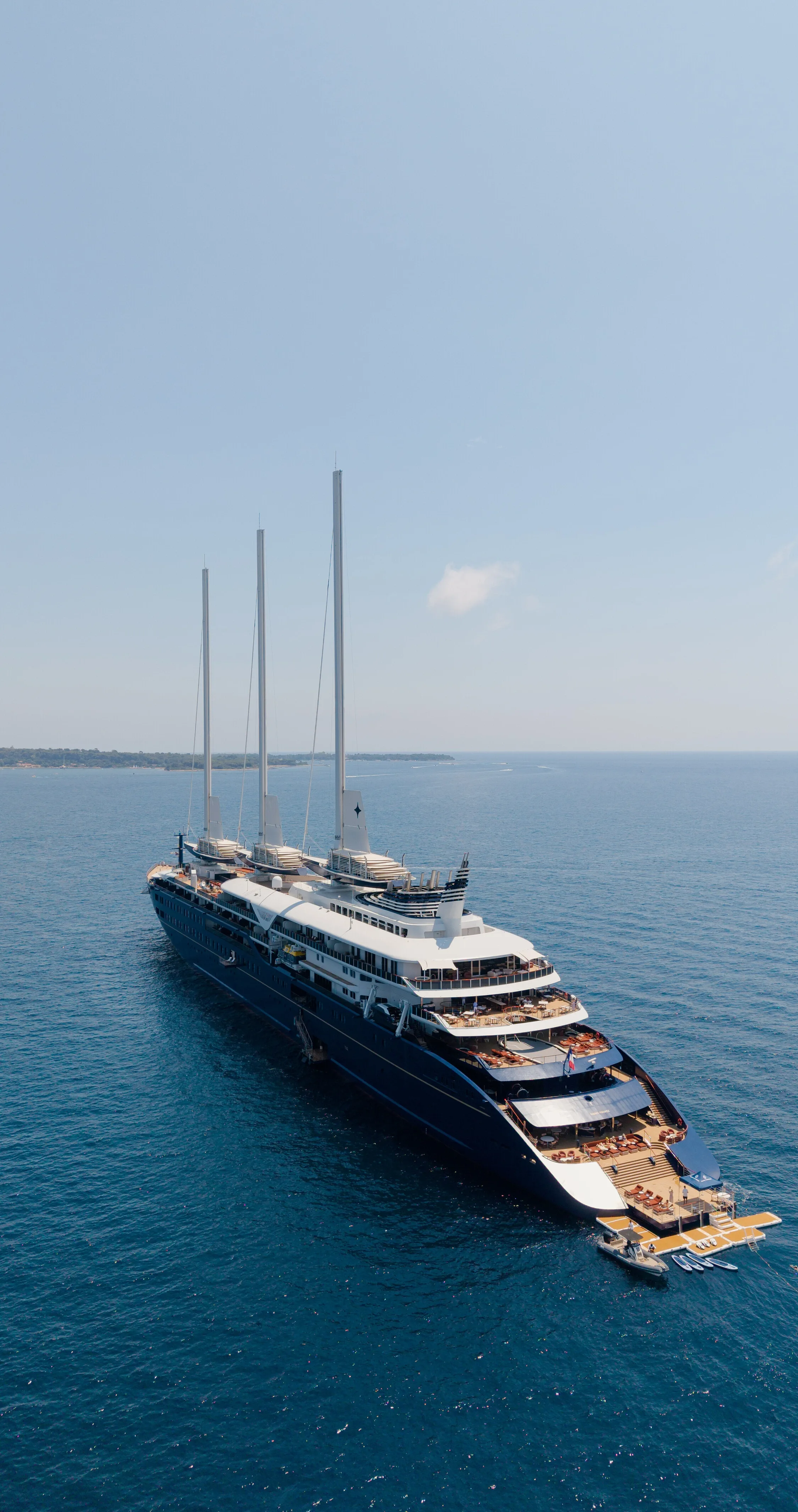 Yacht exterior