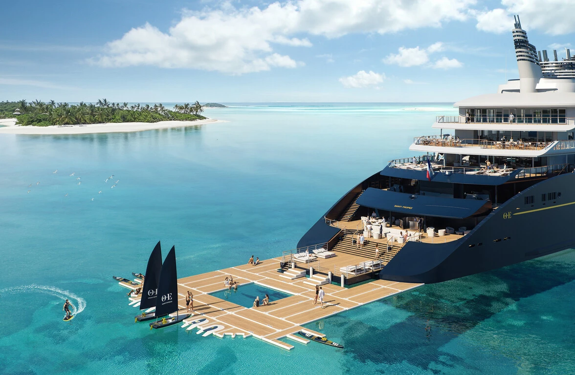 Marina du Corinthian avec sports nautiques