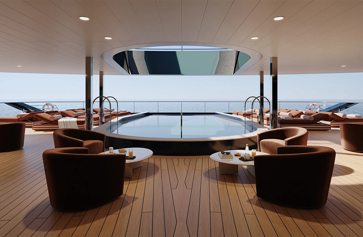 Orient Express Sailing Yachts - La Piscine Bar
