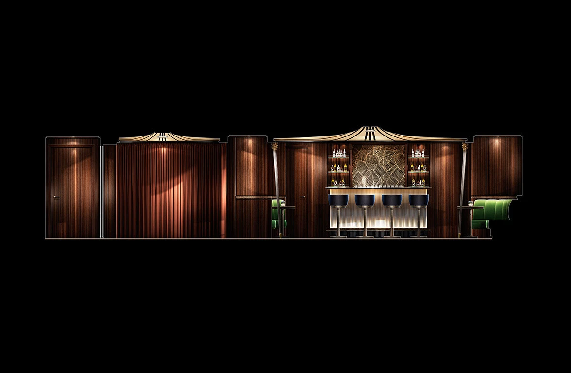 Orient Express Sailing Yachts - Le Wagon Bar