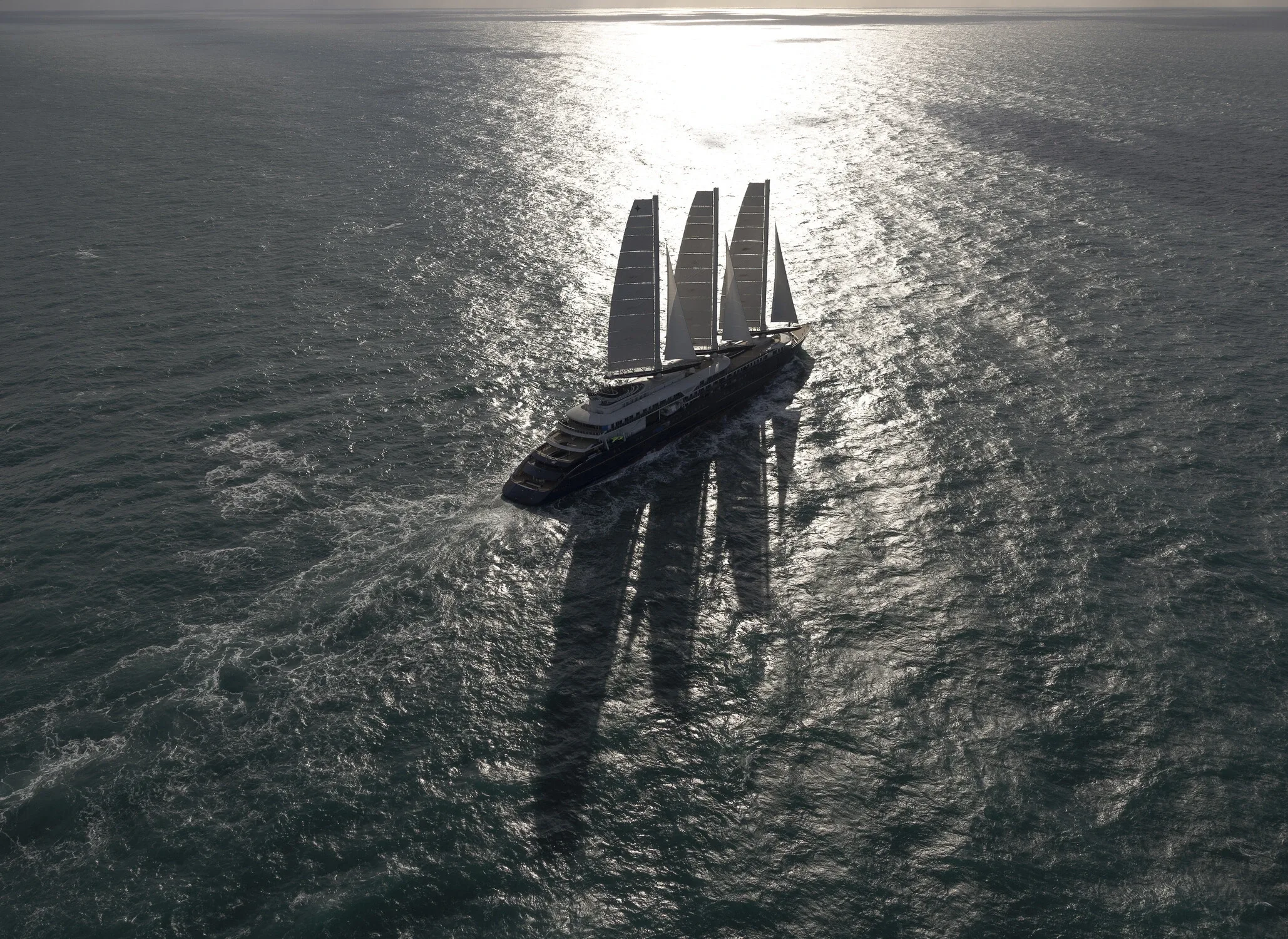 Corinthian Yacht navigating