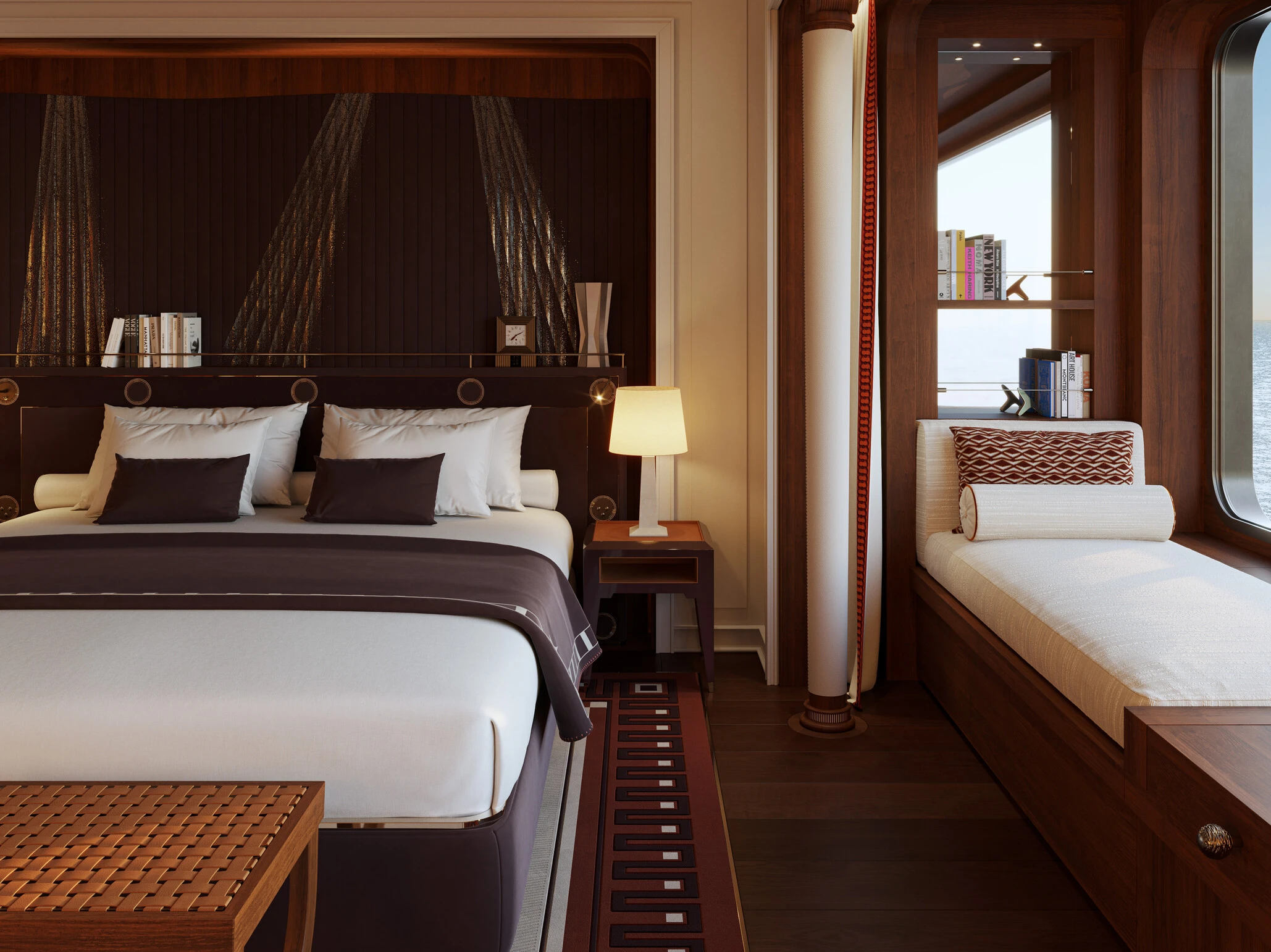Luxury suite with sea view