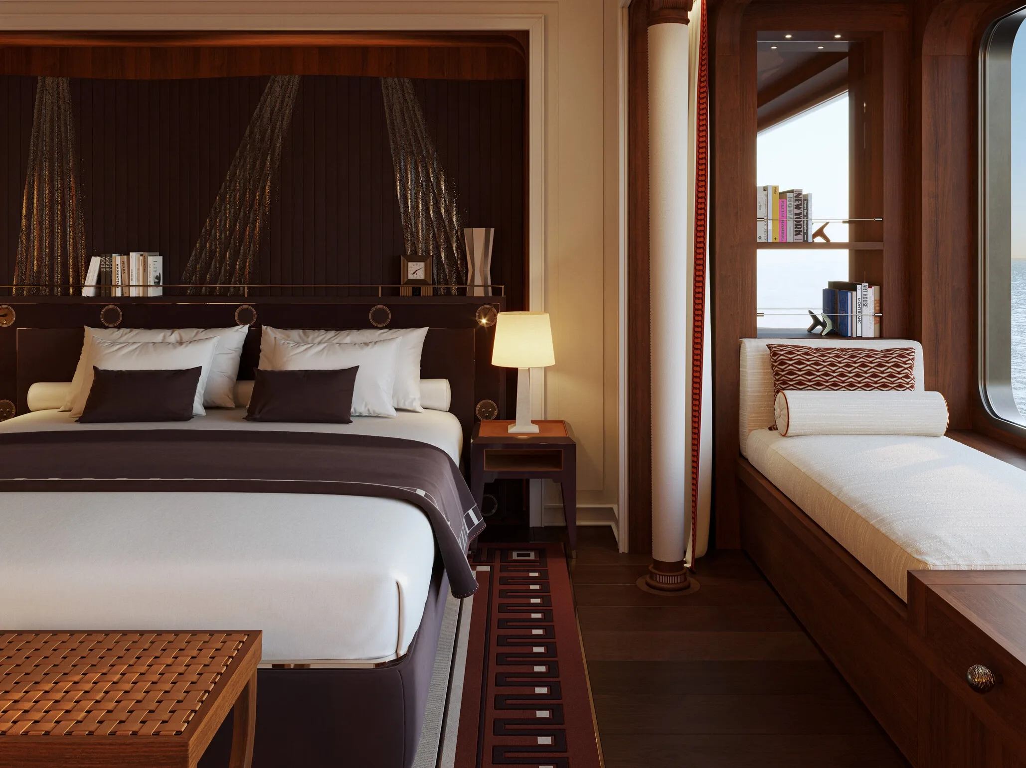 Luxury suite with sea view