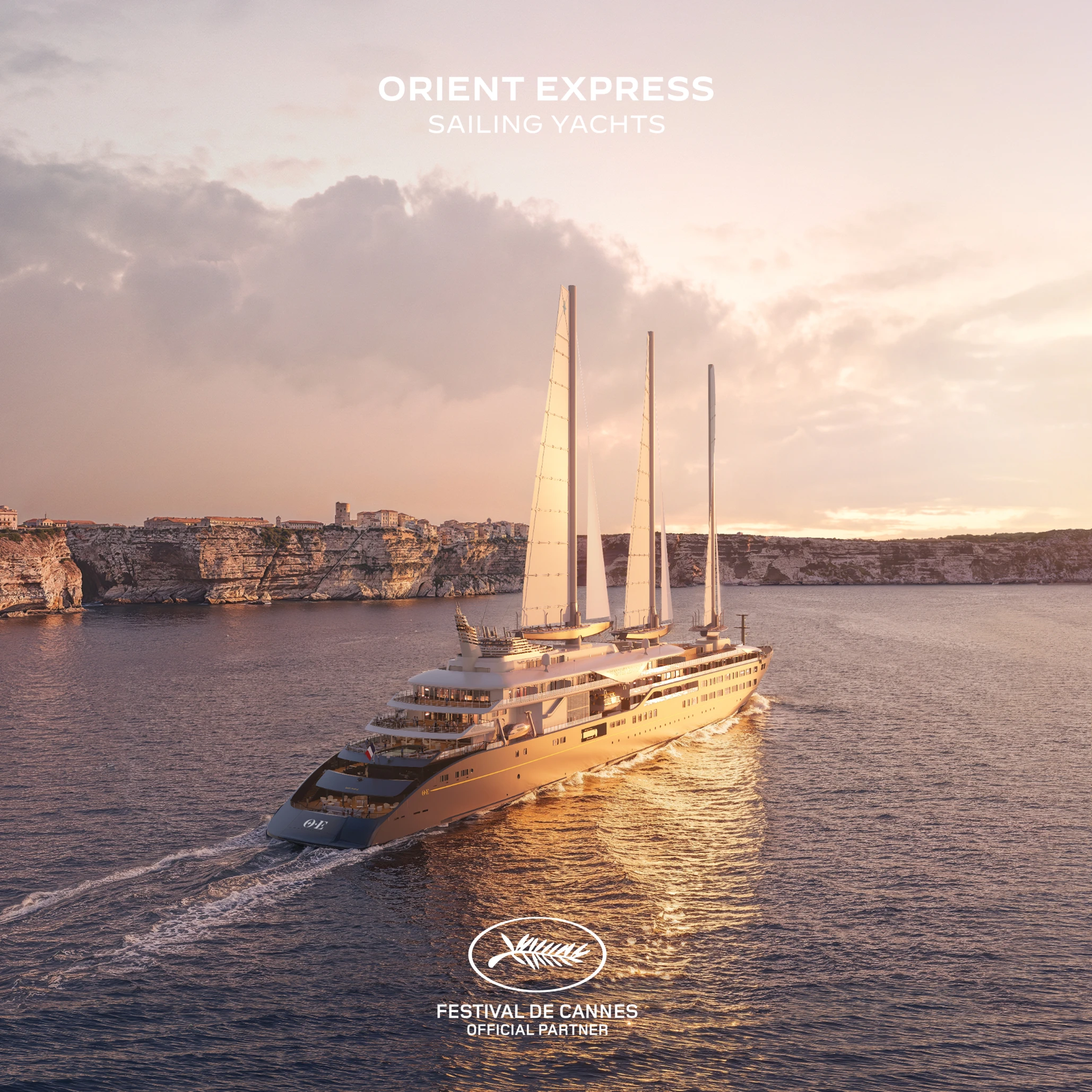 Corinthian Yacht sailing in the open sea