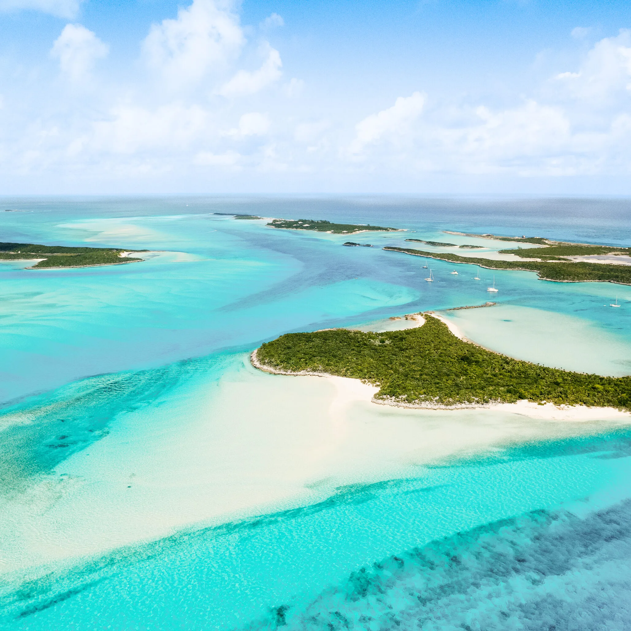 Clear water in the caribbean