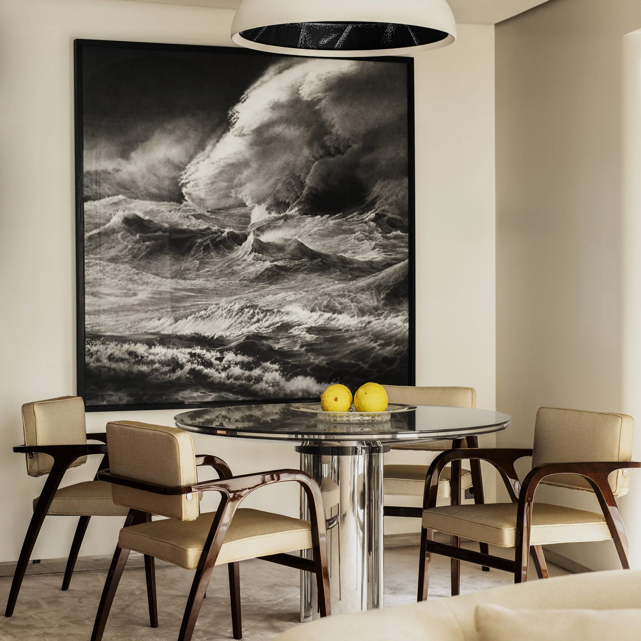 Luxury suite with dining room