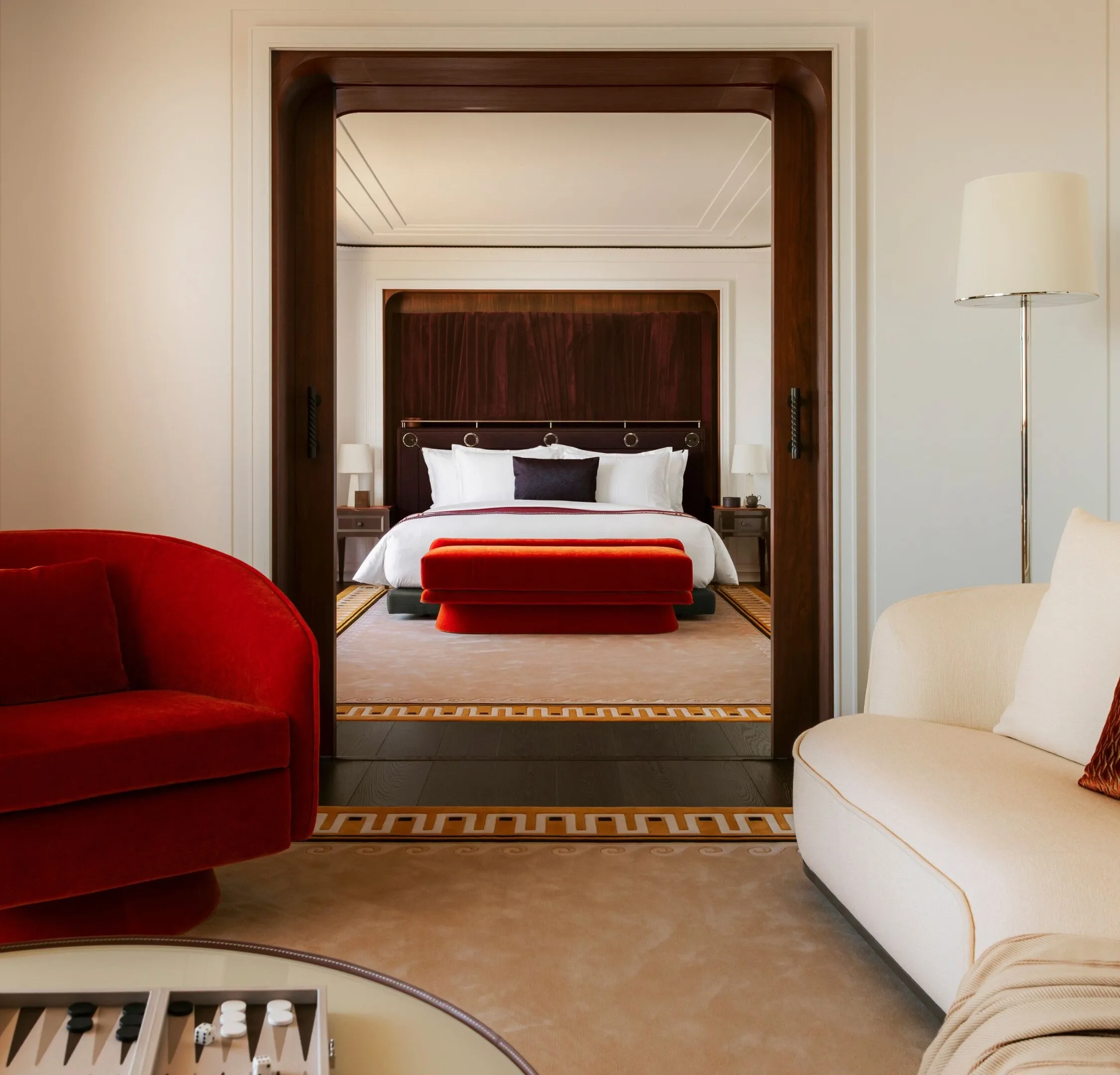 Luxury suite with living room