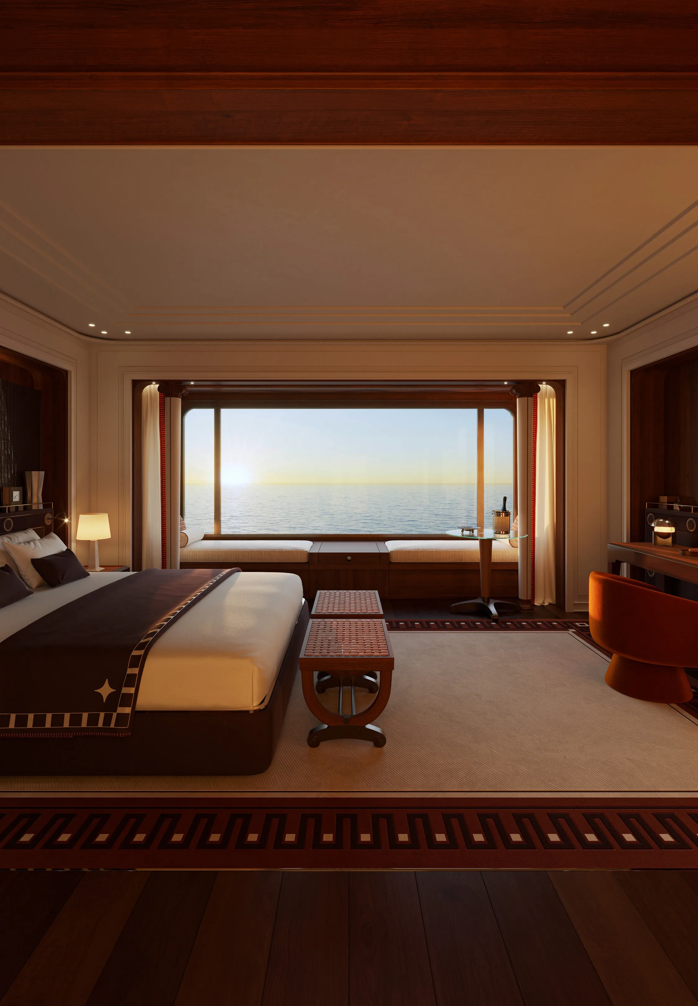 Luxury suite with Bay Window