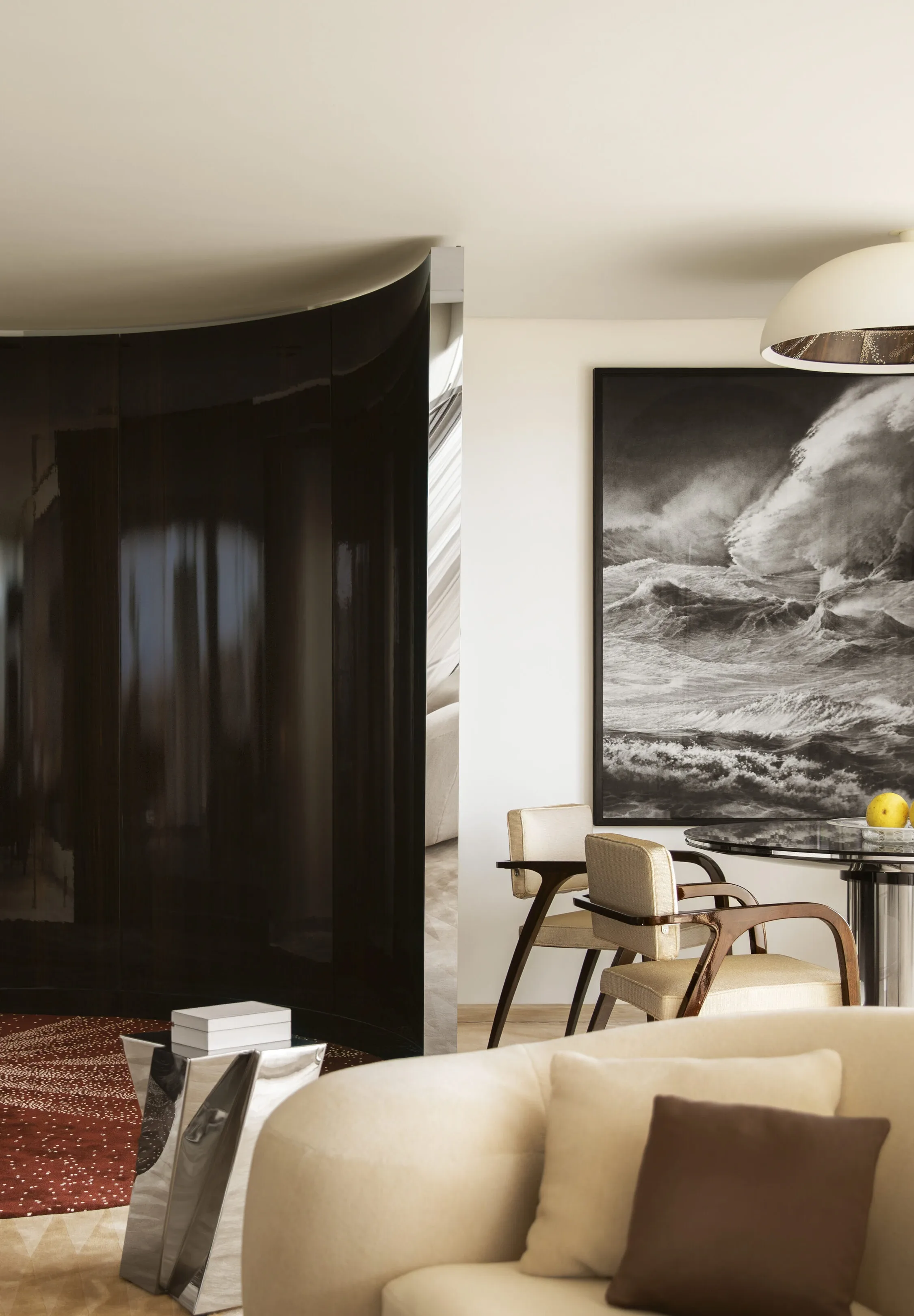 Luxury suite with dining room
